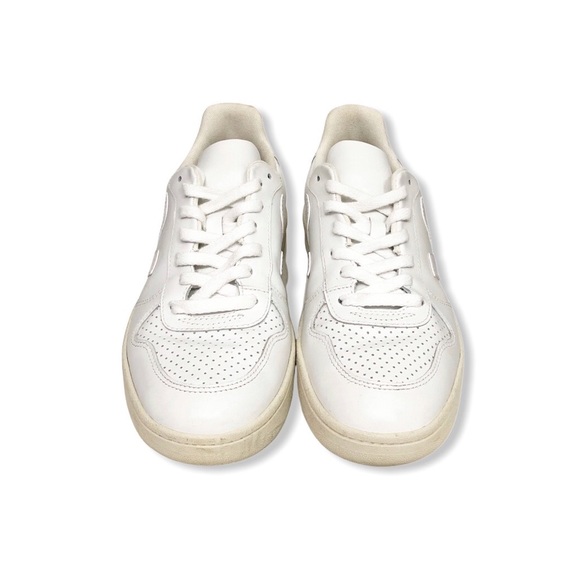 Veja Women’s V-10 Sneakers Trainers Leather White size 9 - Picture 5 of 9